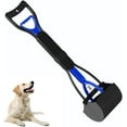 thumbnail image 1 of Non-Breakable Pet Pooper Scooper for Dogs, Portable Dog Pooper Scooper with Long Handle & High Strength Durable Spring, Foldable Dog Poop Waste Pick Up Rake, Jaw Claw Bin for Grass and Gravel, 1 of 7