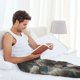 thumbnail image 5 of Fotbe Astronaut Polar Bear Roar Pantalones de Pijama para Hombre, Pantalones de Dormir, Pantalones de Casa con Cintura Ajustable y Bolsillos-Large, 5 of 6