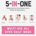 thumbnail image 3 of DR. LIPP, All Ways. 5-In-ONE. Face Cleanser, Make-up Remover, Shampoo, Shaving Gel, Body Wash. 100% natural. 100ml., 3 of 4
