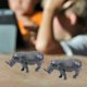 thumbnail image 3 of Zoo Wildlife Miniatura Edades 3-8 Regalos para juguetes educativos Sunnimix Figuras de lobo, 3 of 8