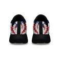 thumbnail image 4 of Red Wine And Blue 4th Of July Shoes Sneakers Black Size 12, 4 of 7