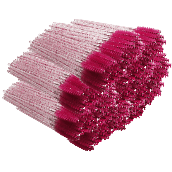 Crystal Eyelash Brush, Disposable Mascara Wands, Lash Spooly Brushes for Eyelash Extensions, Eyebrows Supplies