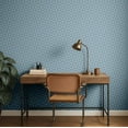 thumbnail image 3 of S4Sassy Modern Geometric Checkered Wallpaper - Blue Wall Covering, 25" x 60" Self-Adhesive Vinyl Walls Paper, Decorative Walls Wrap, Easy DIY Wall Covering For Bedroom, Cabinets, 3 of 9
