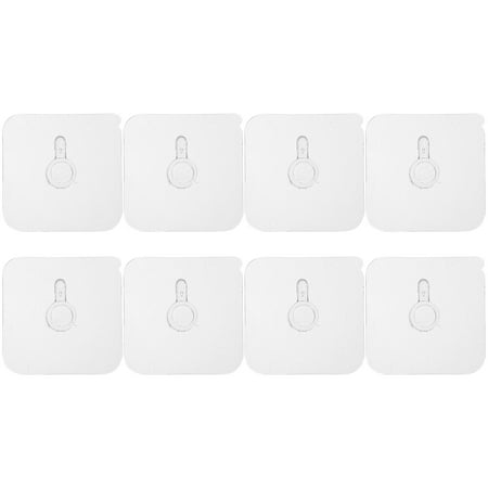 

8 Pcs Self-adhesive Picture Hangers Photo Frame Hanging Hooks Picture Frame Holder