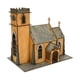 thumbnail image 4 of Kit de maqueta de capilla a escala 1/72, micro paisaje, diorama sin terminar para pintar, modelo arquitectónico, rompecabezas de madera 3D para, 4 of 9