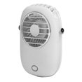 thumbnail image 2 of Ventilador de viaje, ventilador de cuello portátil, práctico colgante para oficina para el hogar LHCER Descripción de la referencia, 2 of 7