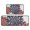 Red and Blue, variant on Red and Gray Floral Pattern Kitchen Rugs Sets Of 2,Anti Fatigue Kitchen Mat Rugs Non Slip Washable,Decorative Kitchen Floor Mats for Kitchen,Sink,Laundry,17"X30" 17"X47"