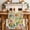 Light Brown, variant on Summer Lemon Orange Table Runner 70 Inches, Farmhouse Tropical Fruit Watercolor Bed Runner Dresser Scarves Tabletop for Indoor Outdoor Parties/Ceremony/Banquet, 13" x 70"