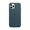 Baltic blue, variant on iPhone 12 | 12 Pro Leather Case with MagSafe - Saddle Brown