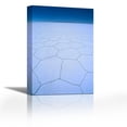 thumbnail image 1 of Ancient hexagonal crystallization fissures in Salar de Uyuni salt pan, Bolivia - Contemporary Fine Art Giclee on Canvas Gallery Wrap - wall décor - Art painting - 24 x 36 Inch - Ready to Hang, 1 of 2