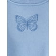 thumbnail image 2 of The Children's Place Toddler Girls Long Sleeve Crochet Fleece Set, 2-Piece, Sizes 12M-5T, 2 of 3