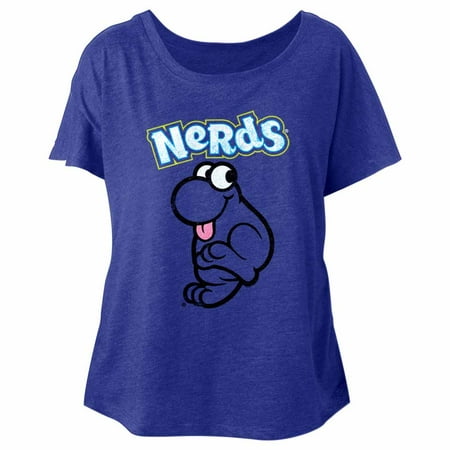 Hardwood Classics Vintage Tee - Nestle Nerd T-Shirt American Classics Vintage Royal Adult Unisex 50% polyester/25% Cotton/25% Rayon Short Sleeve