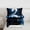 Blue White Black, variant on Castle Fairy Flower Crow Wolf Full Size Comforter Sets,Romantic Floral Rose Bedding Sets