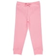 thumbnail image 6 of Cudlie 5-Pack Toddler Girls' Jogger Pants, Active Fashion Sweatpants -Soft Cotton Blend, Lightweight, Sizes 3M–4T, 6 of 6