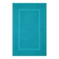 thumbnail image 4 of Cotton Paradise 100% Cotton Bath Mats for Bathroom Floor Set of 2 Pack, 20x34 Soft Absorbent Washable Quick Dry Tub Bathmat, Aqua Blue, 4 of 7