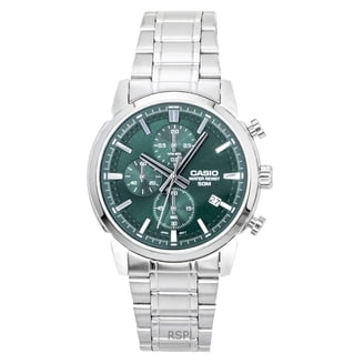 Casio by Casio Men's 21 mm Vintage Stainless Steel Analog Digital