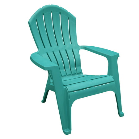 Adams Usa Realcomfort Adirondack Chair Teal Walmart Com