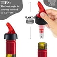 thumbnail image 2 of Automatic Measured Bottle Pourer, Quick Shot Spirit Measure Pourer Drinks Wine Cocktail Dispenser Home Bar Tools   1oz/30ml 10 pack, 2 of 8