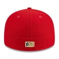 thumbnail image 4 of Men's New Era  Red Pittsburgh Pirates 2023 Fourth of July Low Profile 59FIFTY Fitted Hat, 4 of 6
