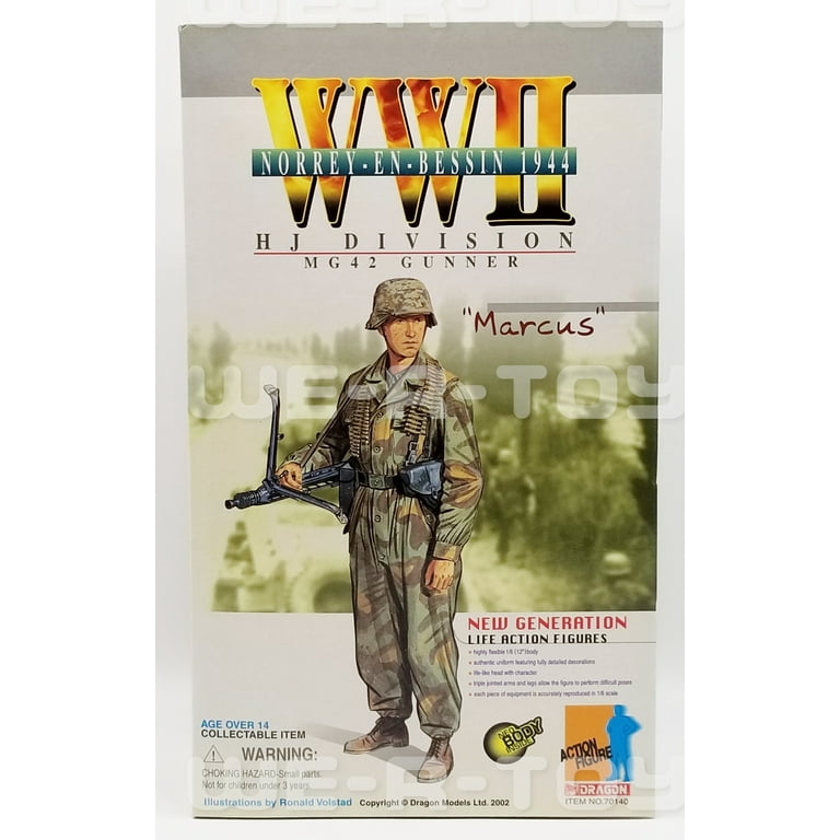 SS-Panzer-Division Das Reich MG42 Gunner A - Boxed Figure