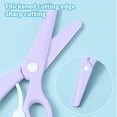thumbnail image 5 of Steadline Safety Scissors with Rounded Tips - Rebounding Blades for Youngsters' Craft Projects and Classroom Activities, 5 of 8