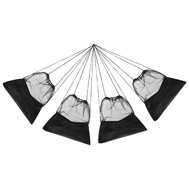 CHICHUMID 4Pack Basketball Carry Bag Made Of Mesh For Lightweight Functionality for Fan Gear
