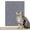 Light-Grey, variant on Self Adhesive Cat Scratcher Pad, 60x200cm Trimmable Sisal Scratch Mat Sofa Protector Board for Indoor Cats