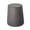 Ebony, variant on HomeRoots 523983 18 in. Solid Wood Round End Table, Ebony