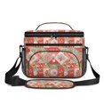 thumbnail image 2 of Lunch Box Pioneer Flower Floral Print Pattern Insulated Lunch Bag for Women Men,Medium Leakproof Lunchbox Cooler Bag Adjustable Strap,10 X 6.7 X 8 Inches, 2 of 6