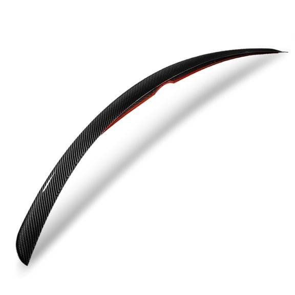 DNA Motoring 2-SPC-6703-CF For 2019-2021 Mazda 6 Sedan Carbon Fiber V Style Duck Bill Rear Trunk Lid Spoiler