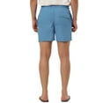 thumbnail image 3 of Unique Bargains Men's Summer Beach Shorts Mesh Lining Drawstring Waist Swim Shorts 32 Light Blue, 3 of 6