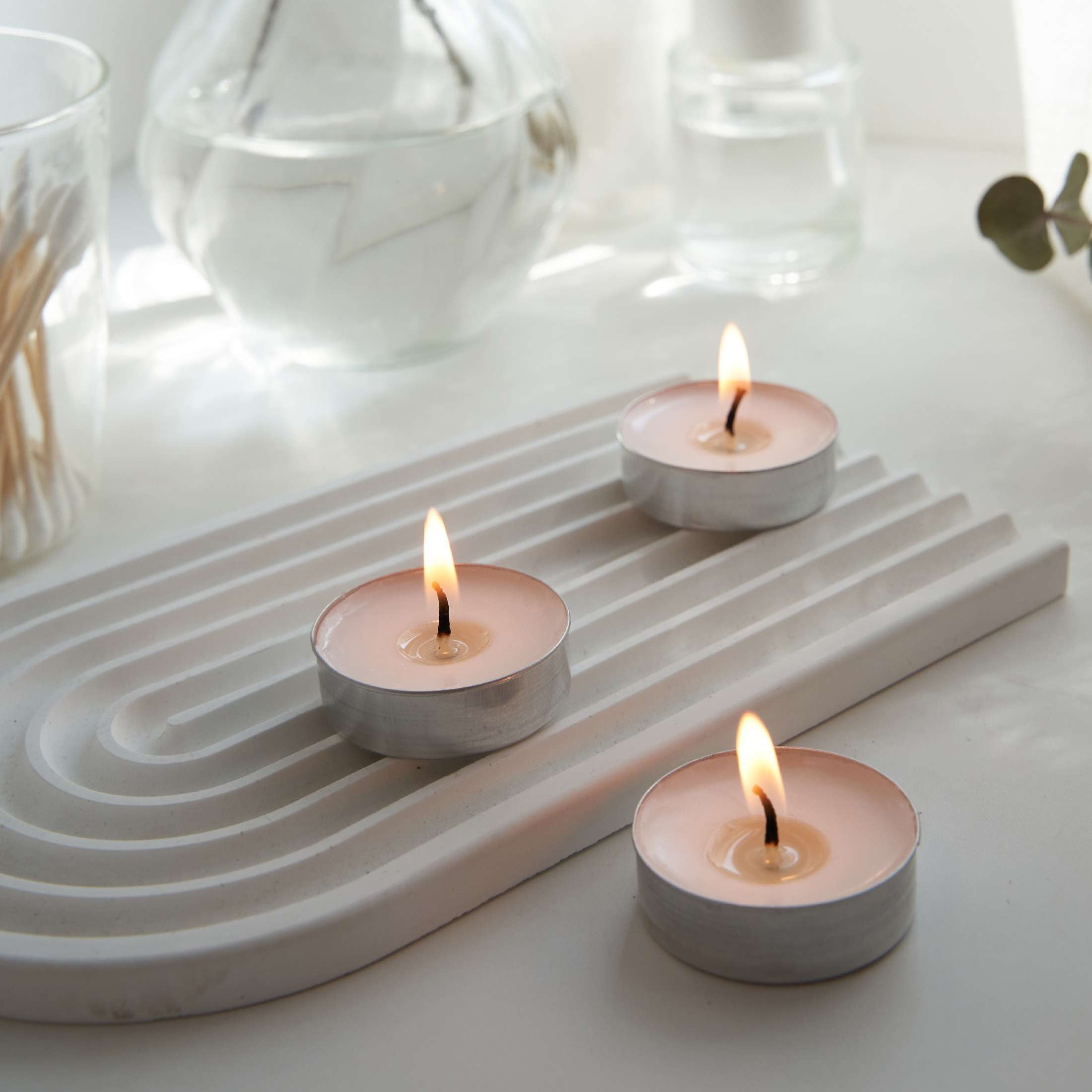 Lumignons blancs non parfumés Mainstays, paquet de 10