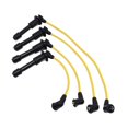 thumbnail image 3 of Cables de alta tensión de silicona doble,Cables de encendido de silicona doble HT amarillos,Kit de reemplazo de arnés de cables de encendido,Accesorios de encendido para automóviles de, 3 of 8