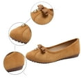 thumbnail image 6 of Xiaoxatg Stylish Women's Casual Shoes With Elegant Bow Design Ideal For Everyday Wear Comfortably Pairing With Jeans In All Seasons 9 Brown, 6 of 9