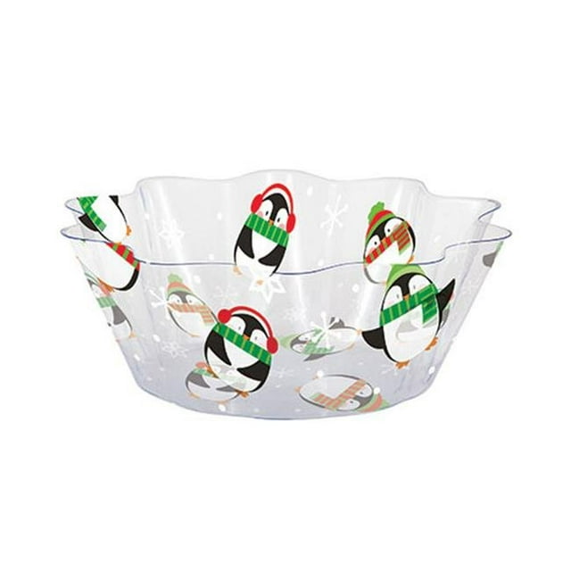 Group Decor Penguins Fluted Bowl, Pack of 12