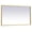 Brass, variant on MRE62440BR-Elegant Decor-Pier - 34.5W LED Mirror with Adjustable Color Temperature In Modern Style-40 Inches Tall and 24 Inches Wide-Brass Finish