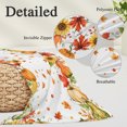 thumbnail image 3 of Pumpkins Thanksgiving Body Pillow Cover, Pillowcase Protectors with Zipper, Breathable Decorative Throw Pillow Case Cover, Fall Floral Leaves Farmhouse Art Pillow Shams for Couch Sofa 24x36Inch, 3 of 9