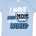 thumbnail image 4 of Inktastic I Have the Best Mom in the World with Speech Bubble Boys Baby Bodysuit, 4 of 5