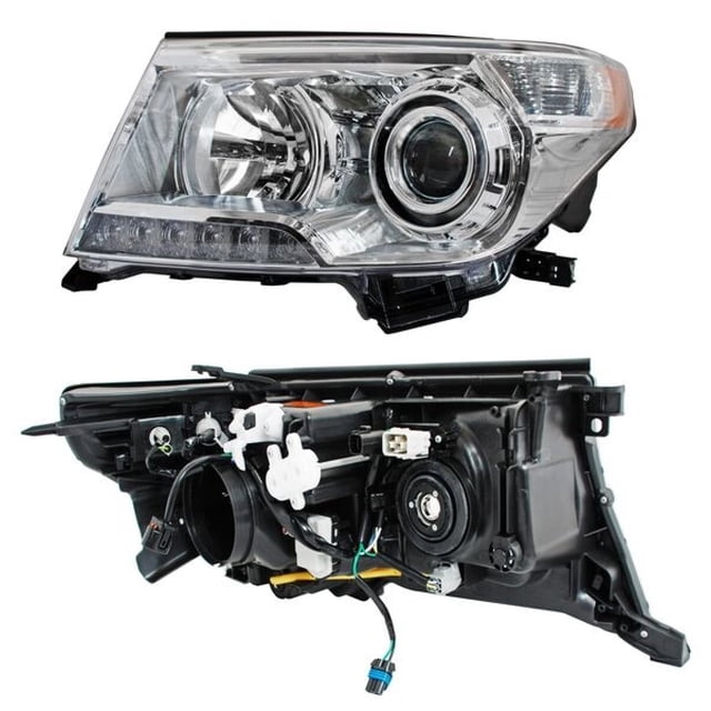 Faro Principal Land Cruiser 2013 A 2016 Toyota LADO CONDUCTOR P/xenón C/leds C/motor TYC .