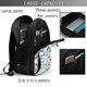 thumbnail image 4 of Disketp Block Dinosaur Mochila de Viaje Estampada para Laptop con Puerto de Carga USB, Mochila Impermeable para Computadora – Regalo para Hombres y Mujeres, 4 of 7