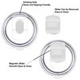 thumbnail image 2 of 2-pack 20 oz Magnetiska Ersättningslock för 20 oz Tumblers, 16 oz Pintglas, 10/24 oz Muggar, 10 oz, 2 of 4
