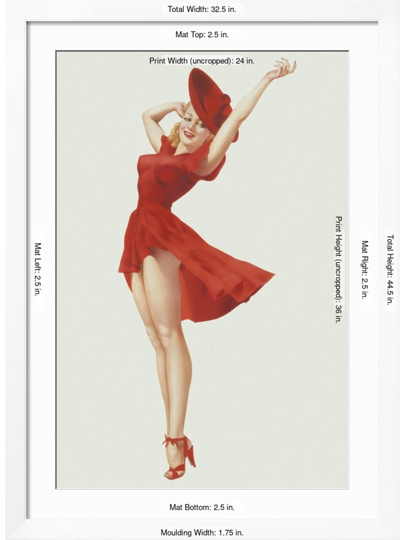 Art.com Varga Girl, September 1941 Art Print by Alberto Vargas