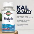 thumbnail image 4 of Sleep Aid KAL, melatonina, 1 mg, comprimidos de acción rápida, 120 porciones, 4 of 6