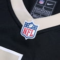 thumbnail image 4 of Men's Nike Ga'Quincy McKinstry-Black New Orleans Saints  Player Game Jersey, 4 of 6