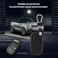 thumbnail image 2 of 4 Buttons PU Leather Car Key Fob Case Holder Storage Bag Cover Universal, 2 of 11