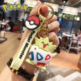 thumbnail image 1 of LLavero de Pokémon Pikachu, figuras de Anime de dibujos animados, llavero de kawaii pokeball para niño y niña, regalos de cumpleaños y Navidad, juguetes, 2022, 1 of 5