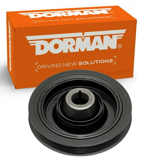 Dorman Engine Harmonic Balancer compatible with Honda Accord 2.3L L4 1998-2002