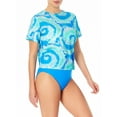 thumbnail image 3 of Time and Tru High Neck Nylon Spandex Rash Guard (Women's), 1 Count, 1 Pack, 3 of 3