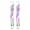 Multicolor 4, variant on CURLYOOT Tropical Leaf Refrigerator Door Handle Covers Set of 2 Boho Washable Fridge Handle Covers Cloth Protector