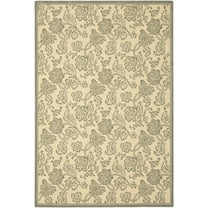 SAFAVIEH Treasures Breana Floral Area Rug, Ivory/Blue, 8'9" x 12'